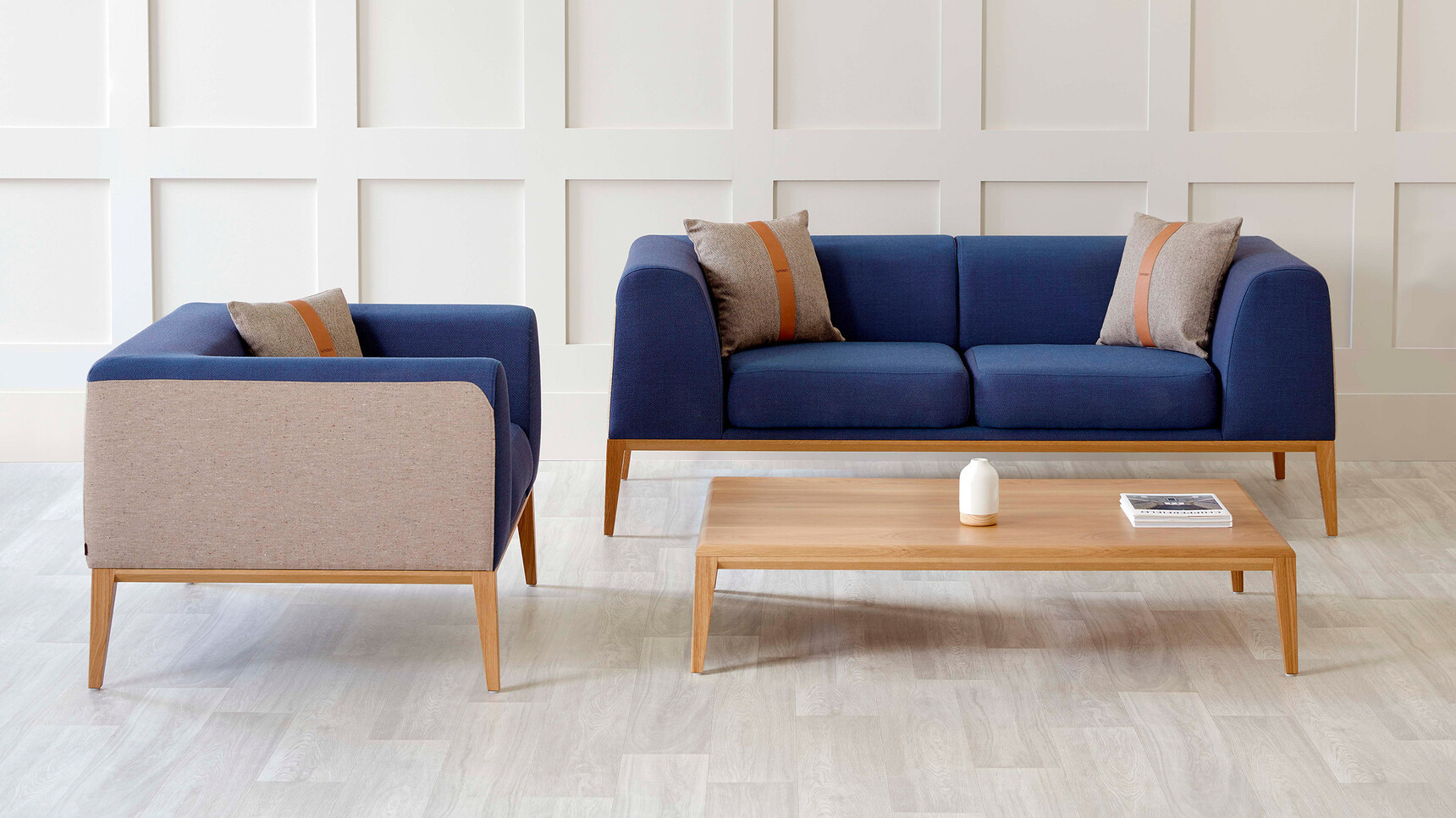 Boss Design Maysa Lounge Armchair With Sofa Family Image