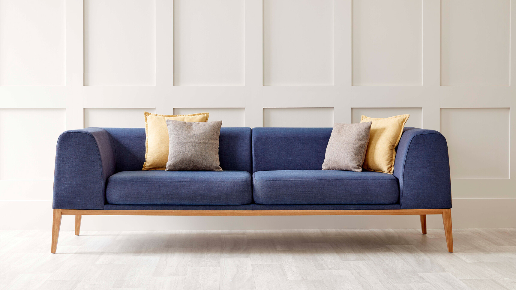 Boss Design Maysa Large Sofa Four Sofas Blue Upholstery In Situ