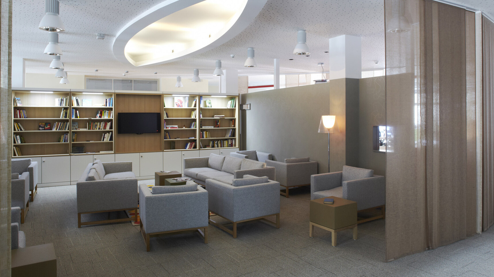 Boss Design Orten Lounge Armchairs With Orten Sofas In Office Setting