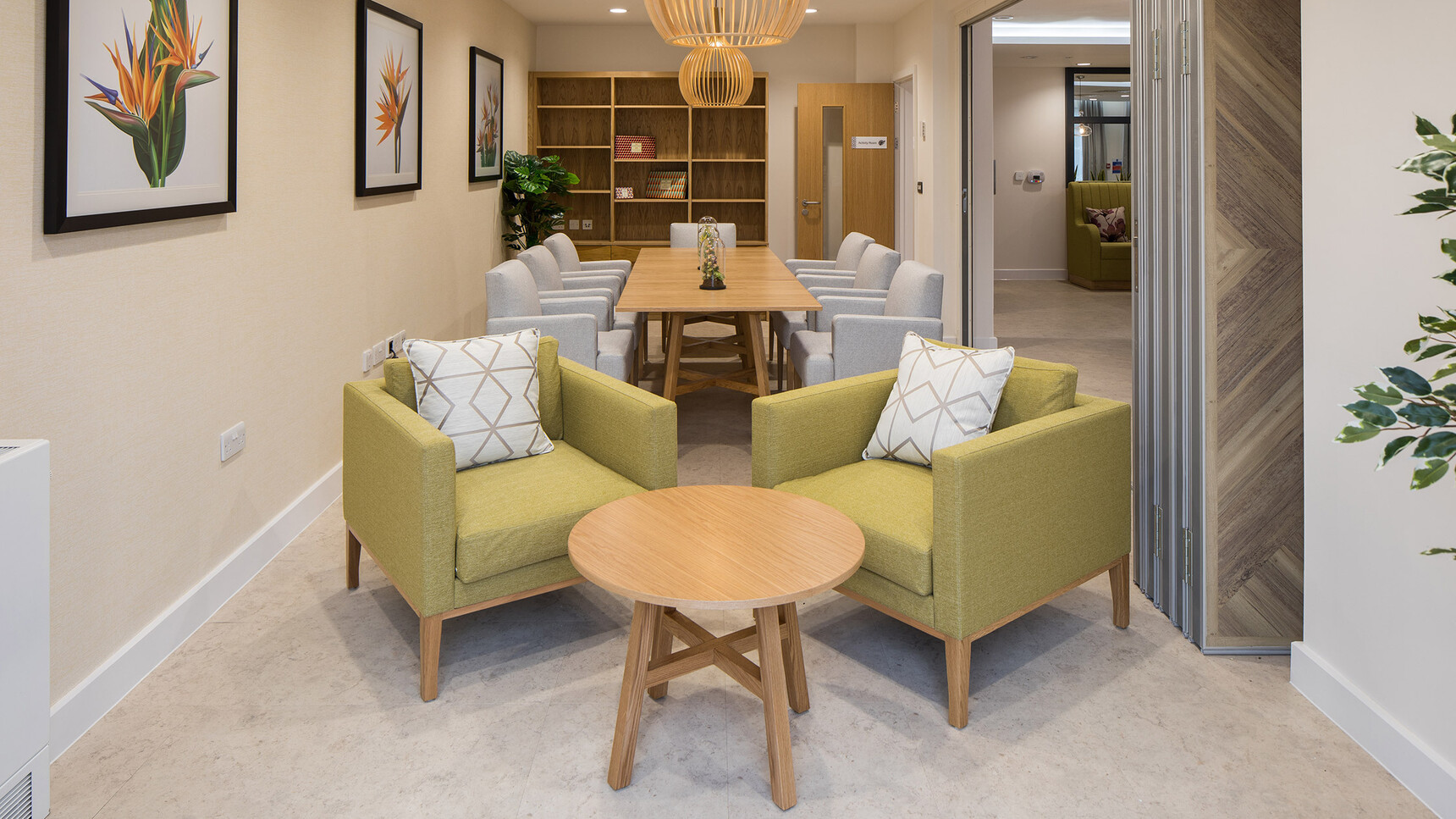 Two Boss Design Orten Lounge Armchairs In Office Setting