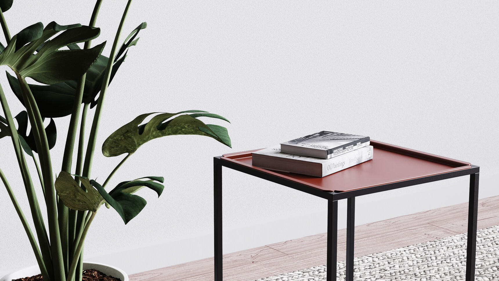 Workstories Settle Square Coffee Table Detail Image