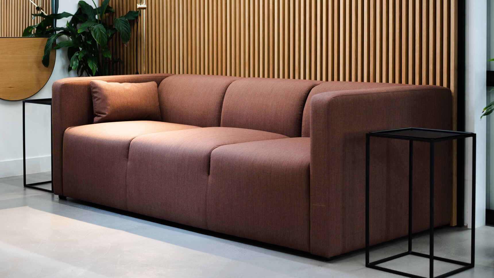 Workstories Settle Square Side Tables By Sofa Family Image