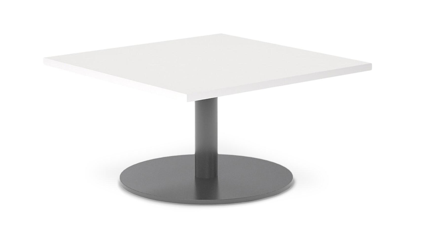 Workstories Pedestal Square Coffee Table With Square Base 800x800mm Family Image