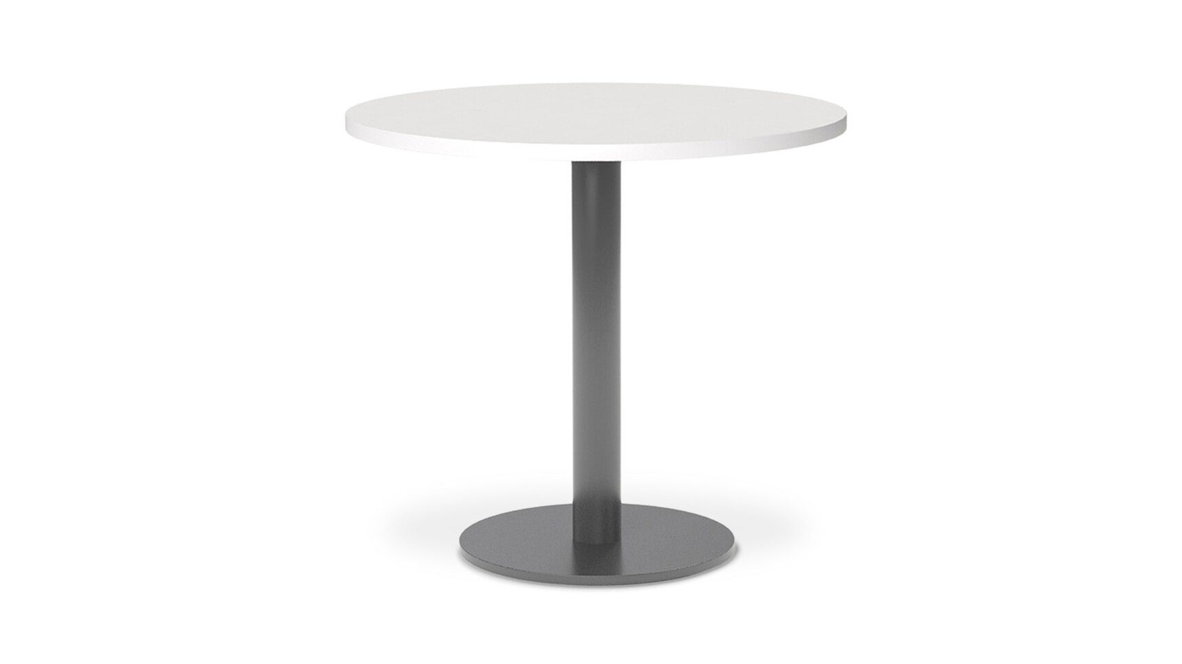 Workstories Pedestal Round Café Table With Round Base 800mm Diameter Family Image