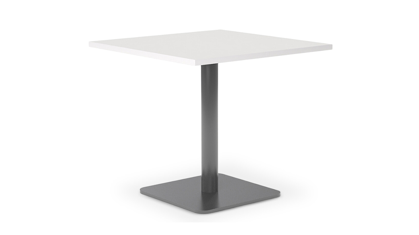 Workstories Pedestal Square Café Table With Square Base Family Image