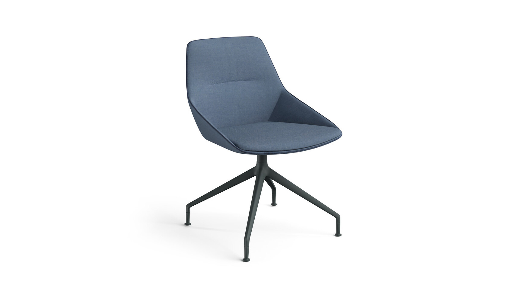Brunner Brunner Ray Soft Swivel Low Back Chair | Four Star Base On Glides Family Image