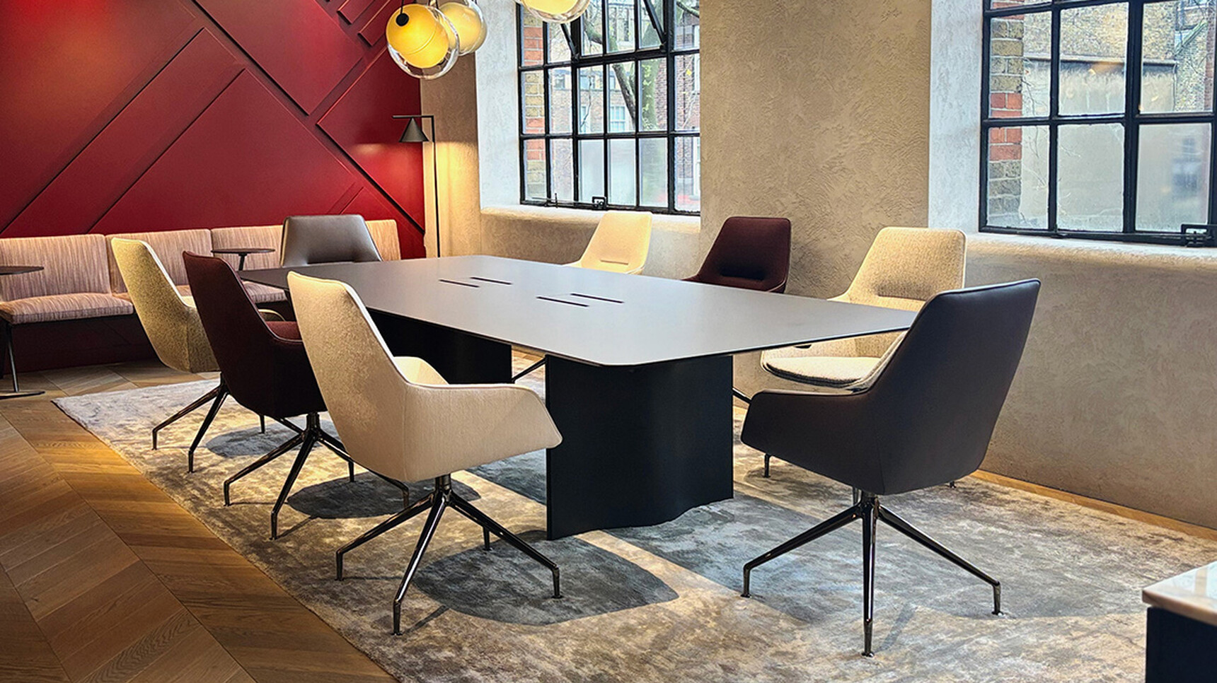 Brunner Ray Soft Mid Back Office Chair In Office Environment