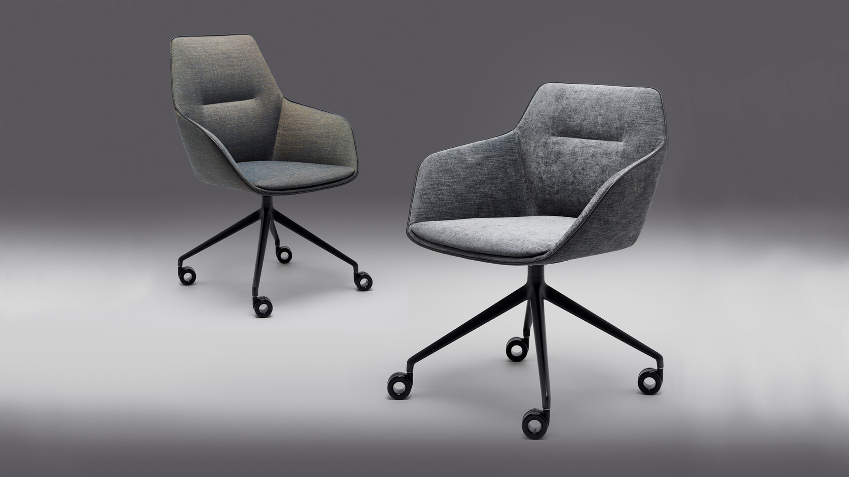Brunner Ray Soft Swivel Mid Back And Low Back Family Image