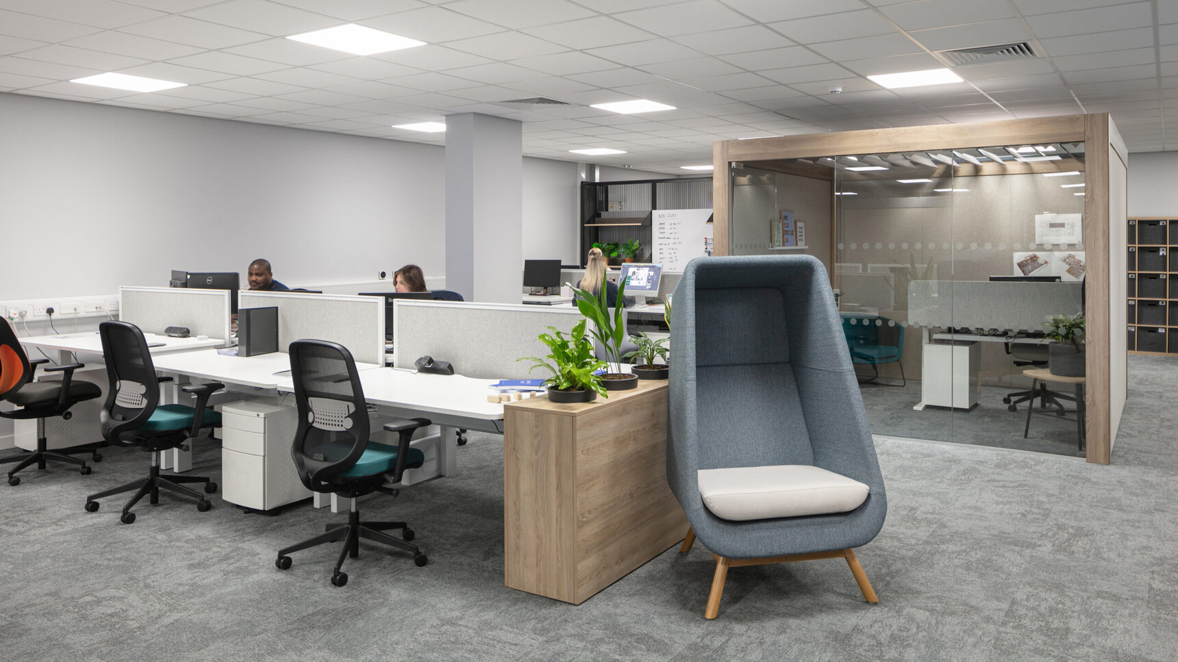 Connection Work Well Task Chairs In Office Setting