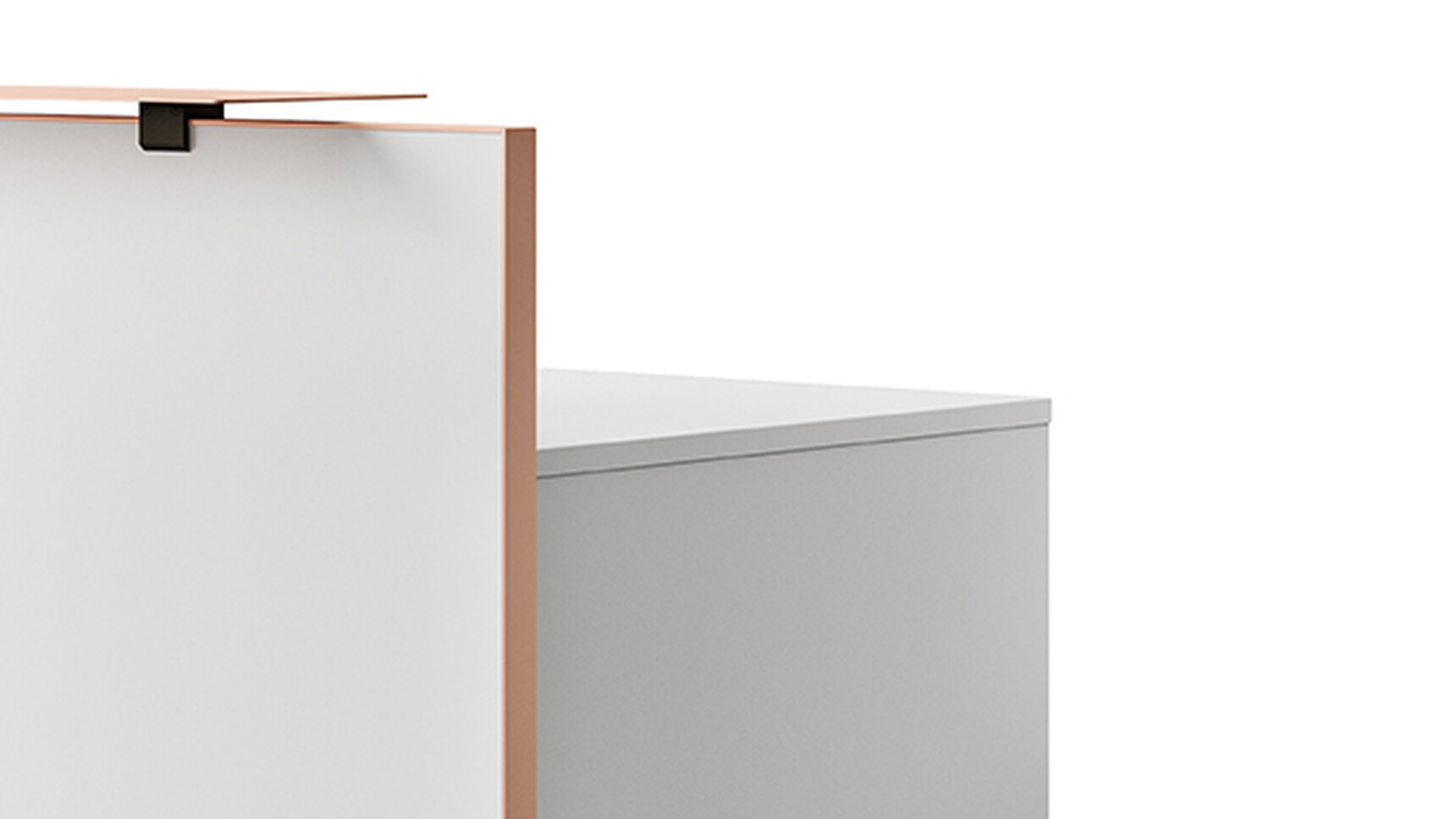 Bralco Outline Reception Counter White Wood Finish In Situ