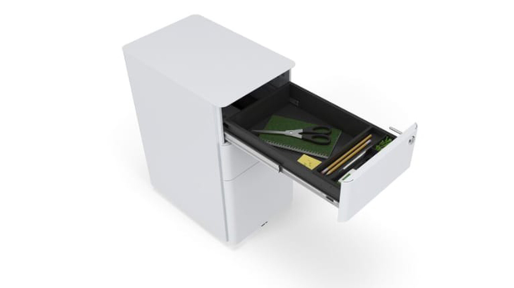 Edit Office Moda L Pedestal White Pedestal With Pen Draw Open Family Image