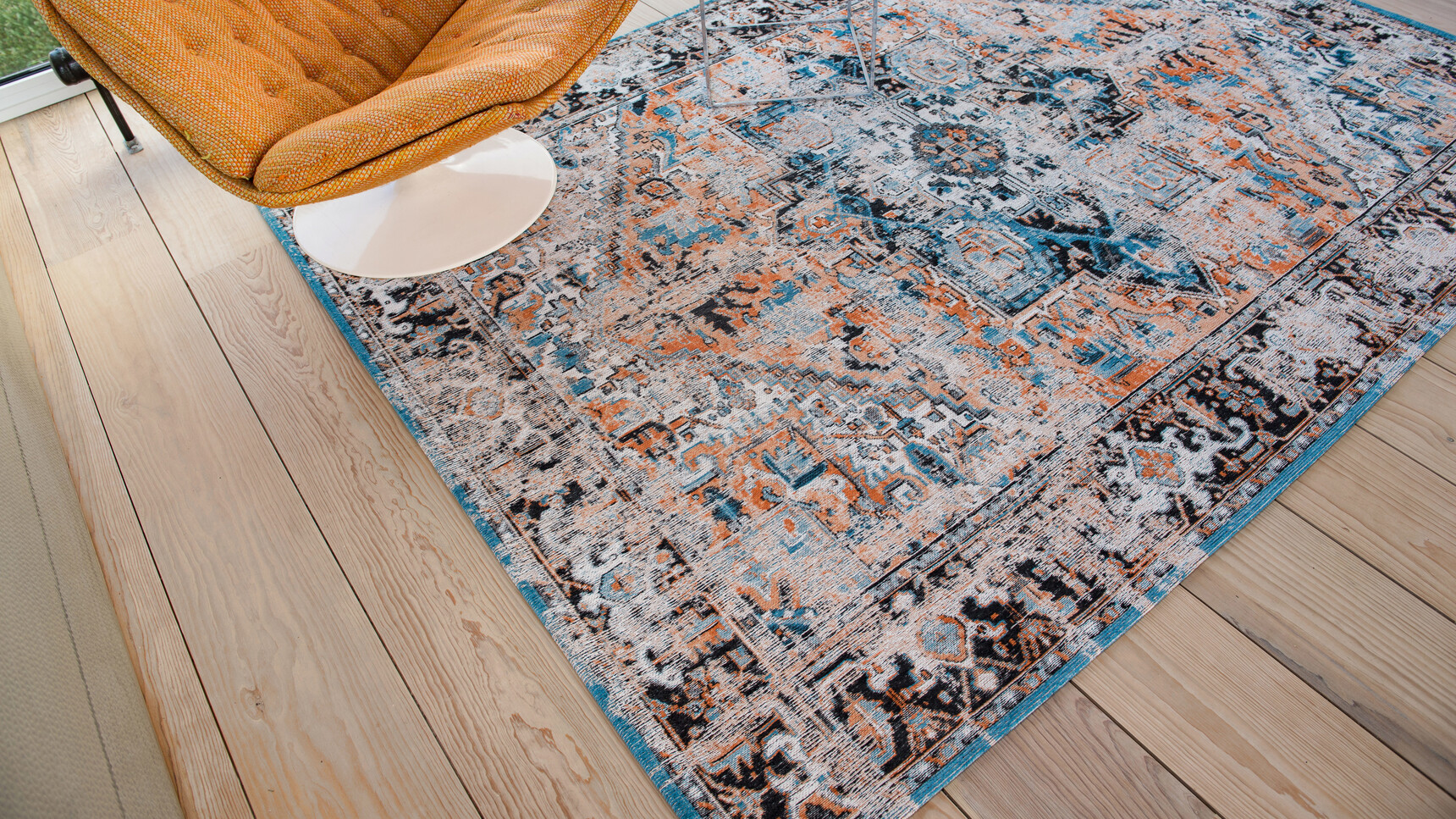 Crs Antiquarian Heriz Serayorange