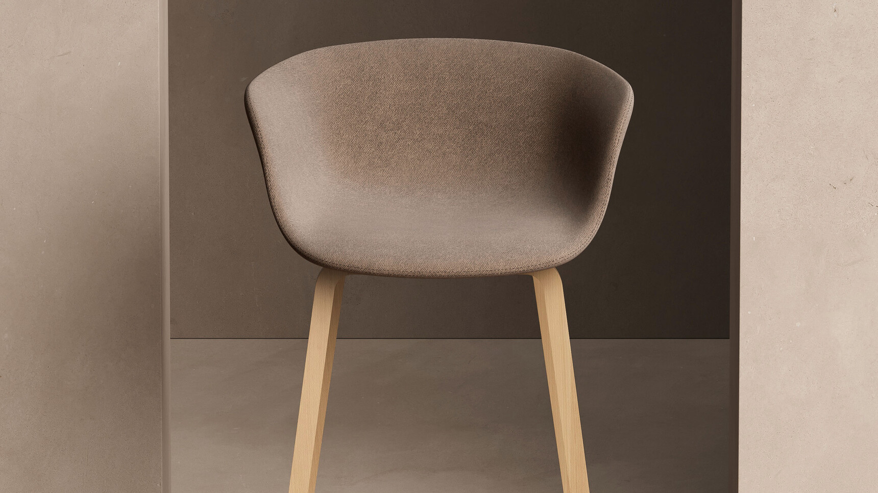 Workstories Cici Stool With Beech Finish Family Image