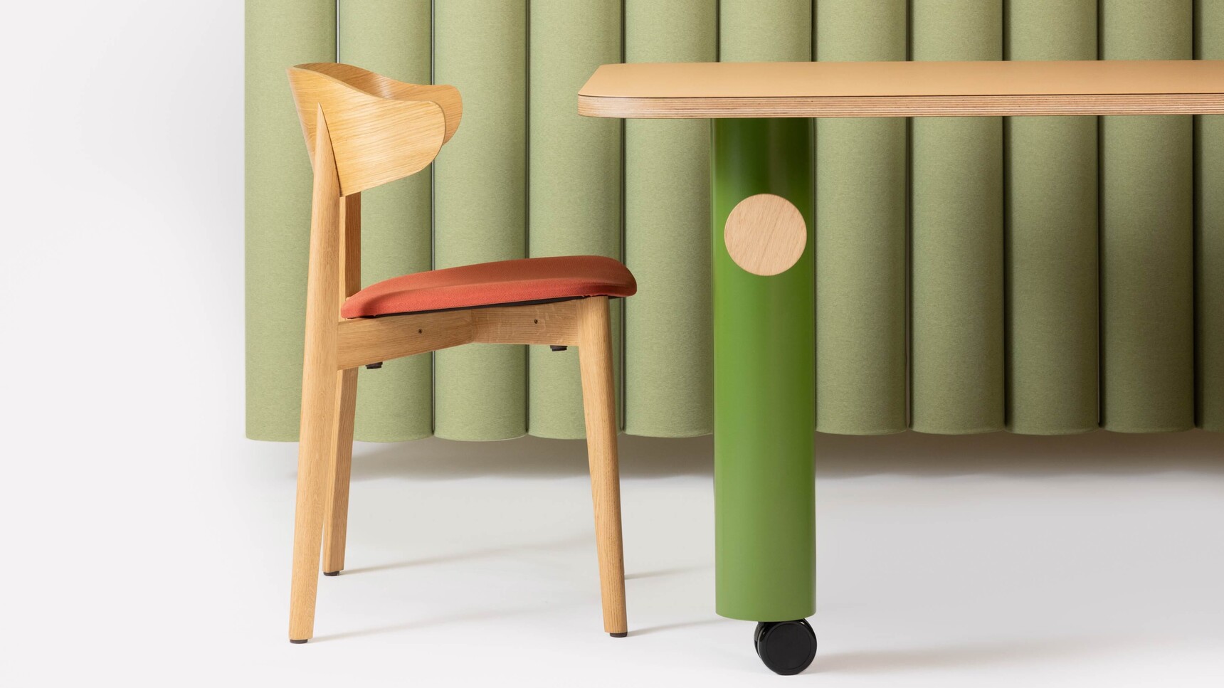 Deadgood Branch Meeting Table Chair At Table Family Image