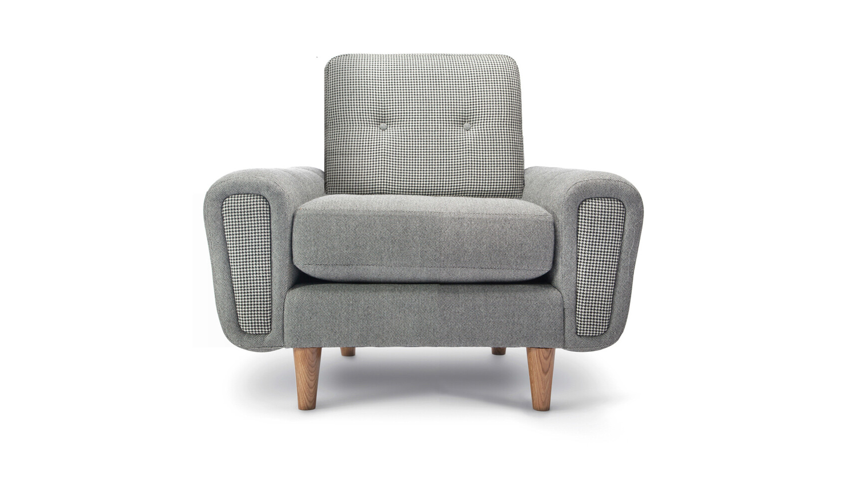 Deadgood Harvey Armchair Grey Upholstery Family Image
