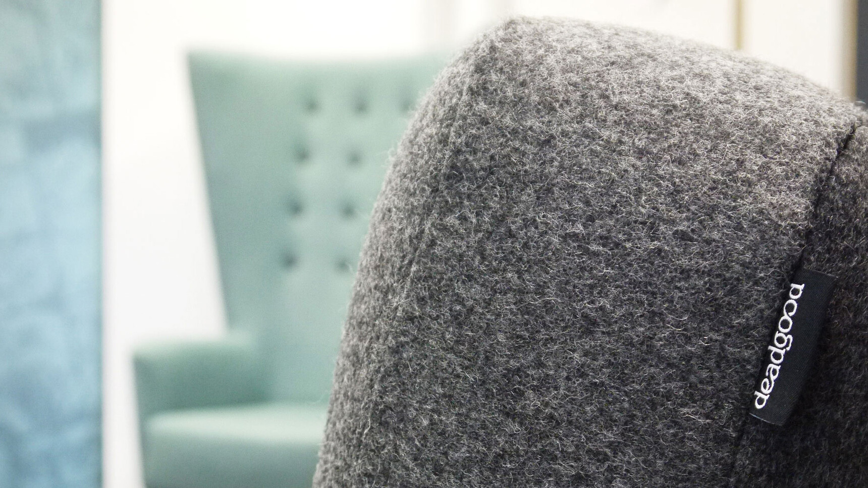 Deadgood Harvey Sofa | 2 Person Detail Image Of The Label