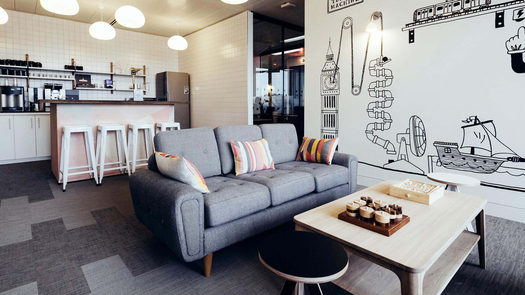 Deadgood Harvey Sofas | 3 Person In Office Environment