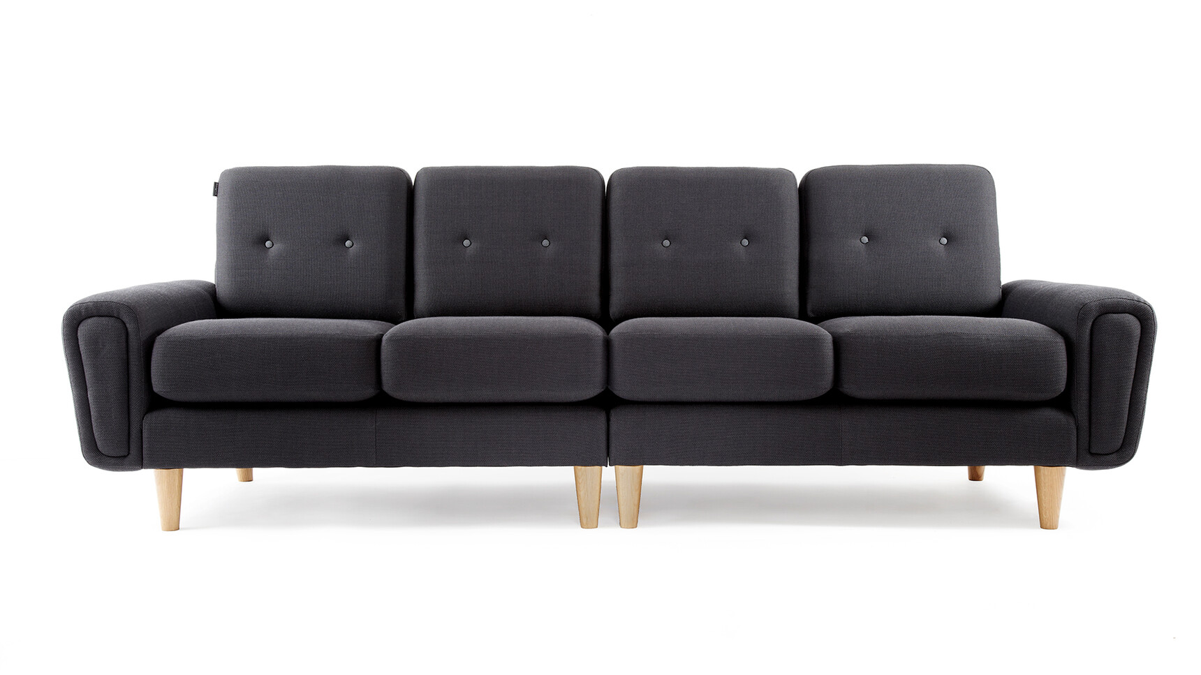 Deadgood Harvey Sofa | 3 Person Front Angle Family Image