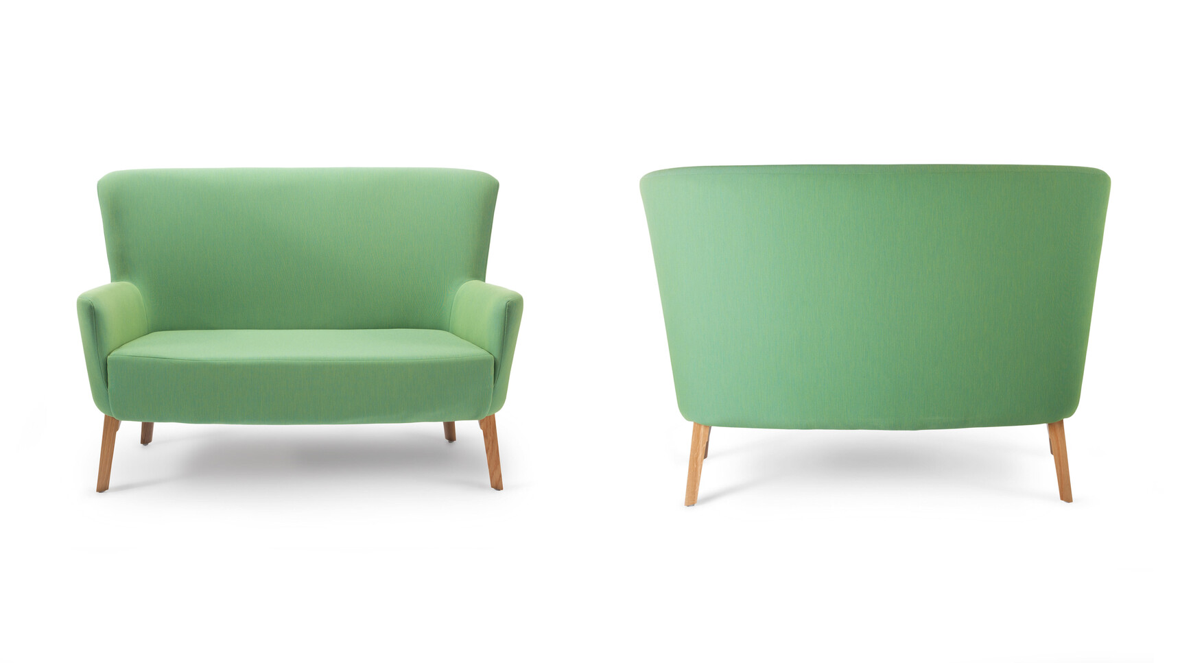Deadgood Love Lounge Double Chair Green Upholstery Family Image