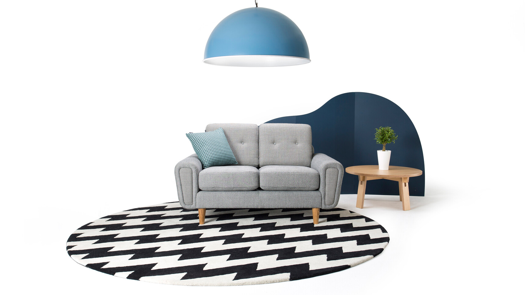 Deadgood Marra Coffee Table Ash Frame Finish With Harvey Sofa Family Image