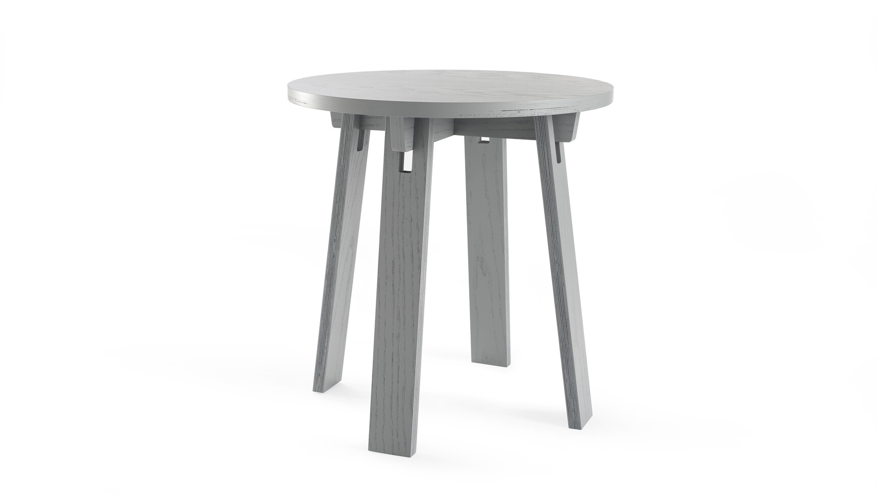 Deadgood Marra Laptop Table At Chair Grey Finish Family Image