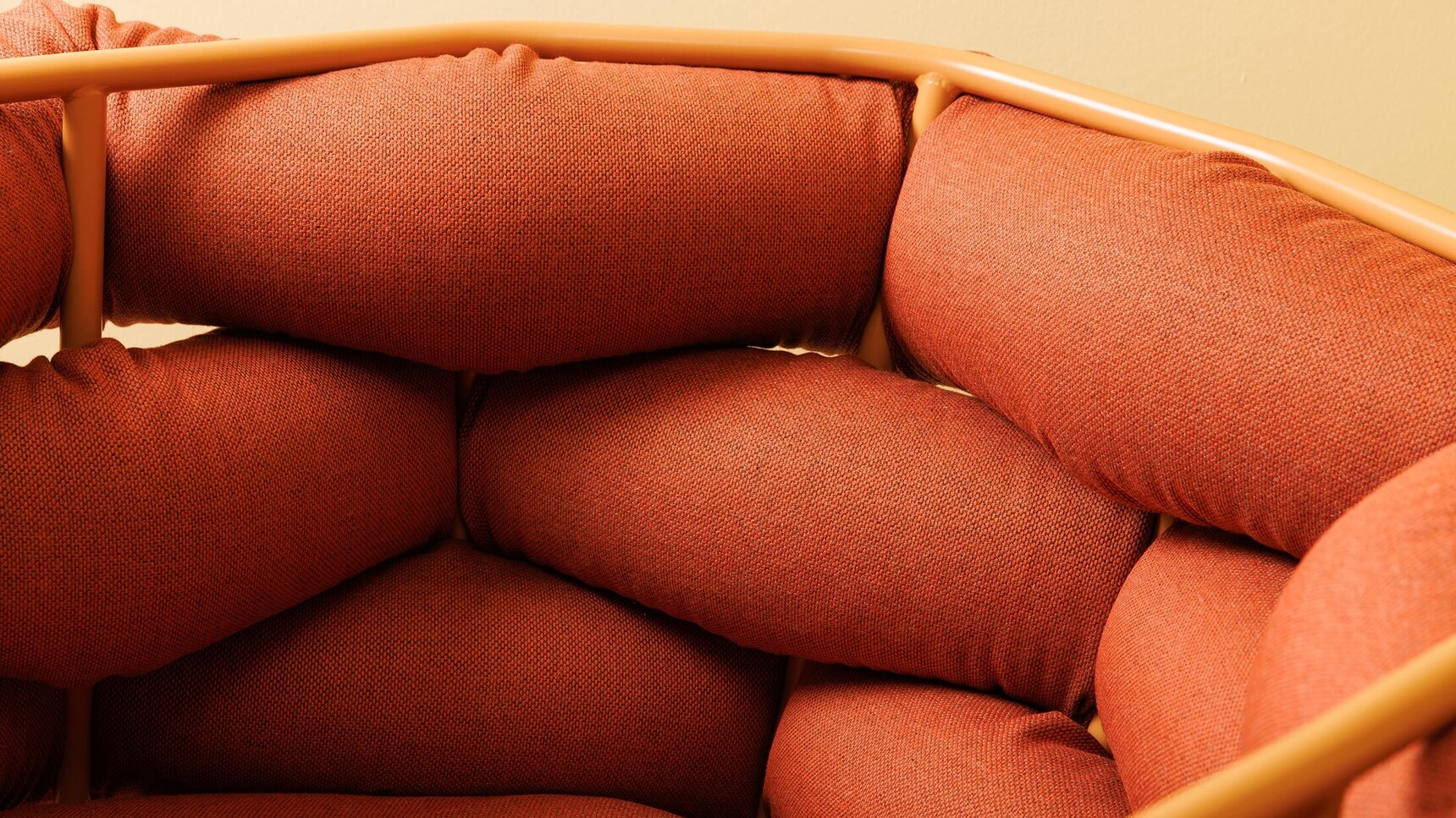 Deadgood Noodle Lounge Chair Detail Image Of Frame