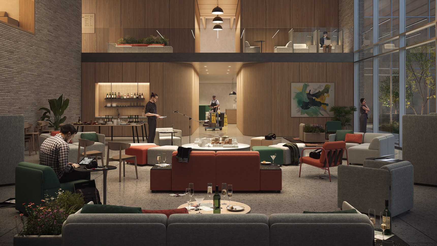 Deadgood ReWork Modular Sofa In Office Setting