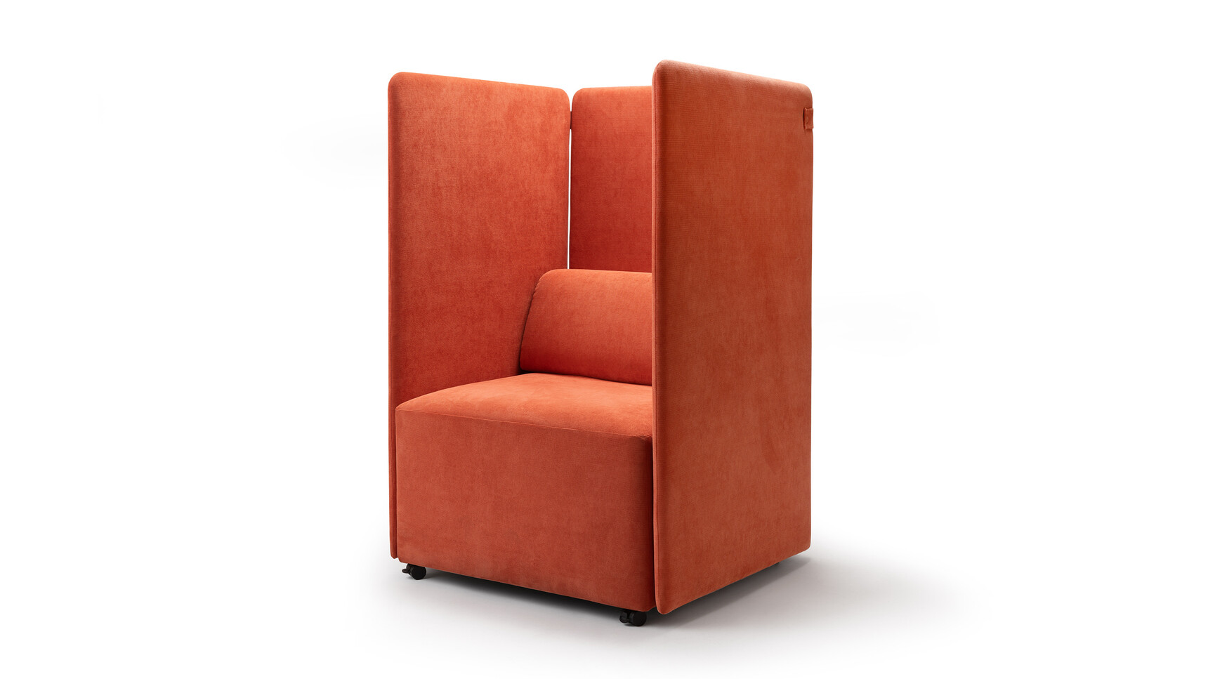 Deadgood ReWork Privacy Armchair Orange Upholstery Family Image