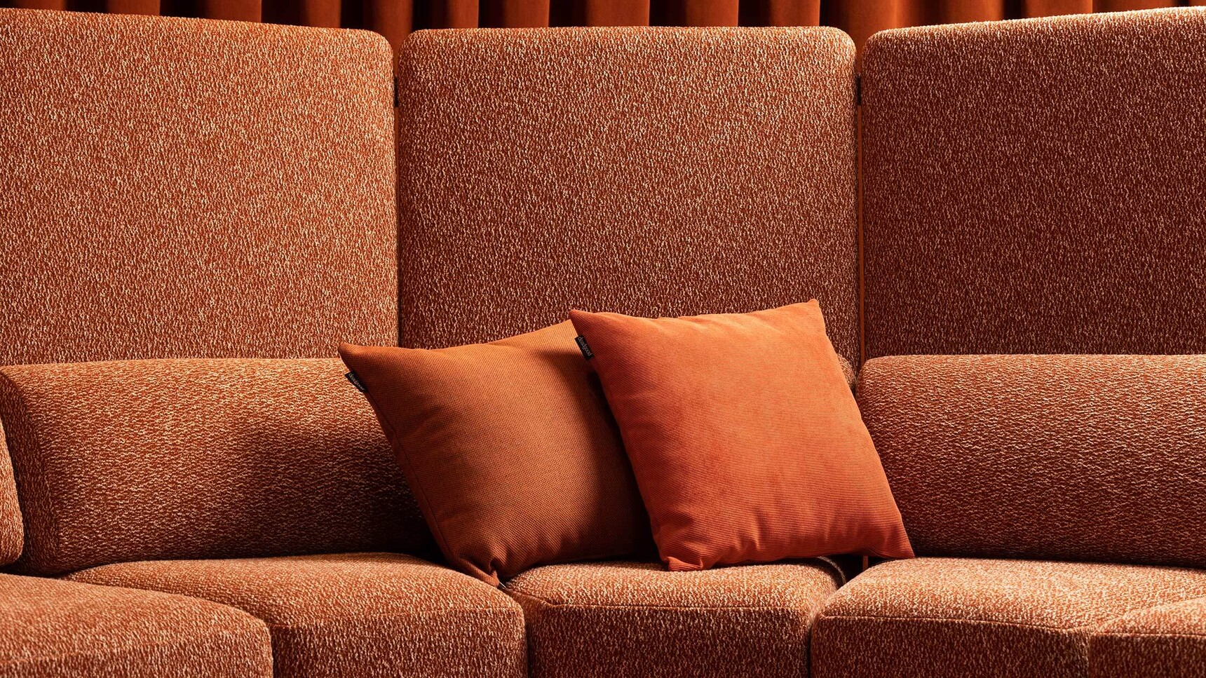 Deadgood ReWork Modular C-Shape Sofa In Situ Detail Image