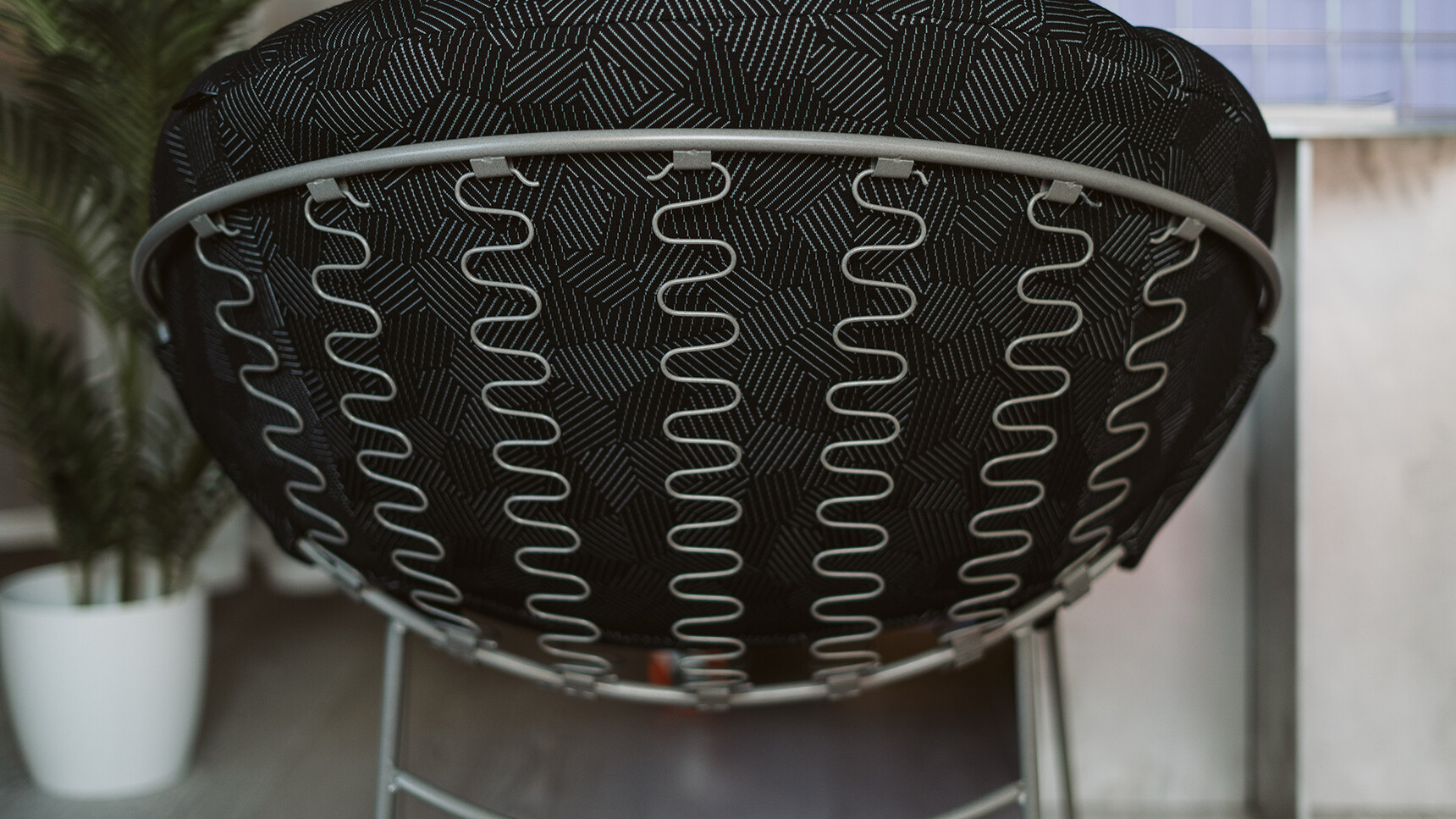 Deadgood Sprung Lounge Chair Grey Finish Family Image