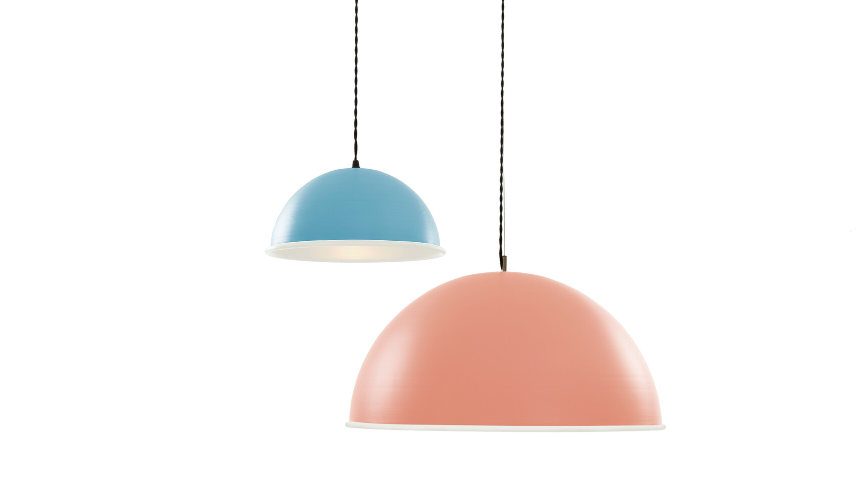 Deadgood Spun Light | Small & Medium Blue Pink Finishes Family Image