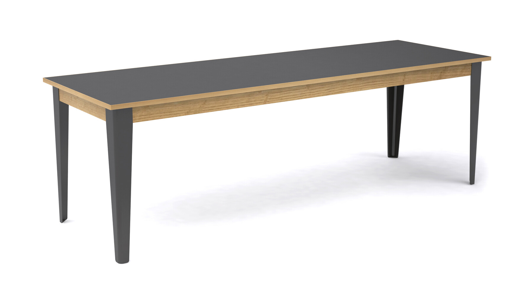 Deadgood Tree Table | X-Large Black Leg Front Quarter Angle Family Image