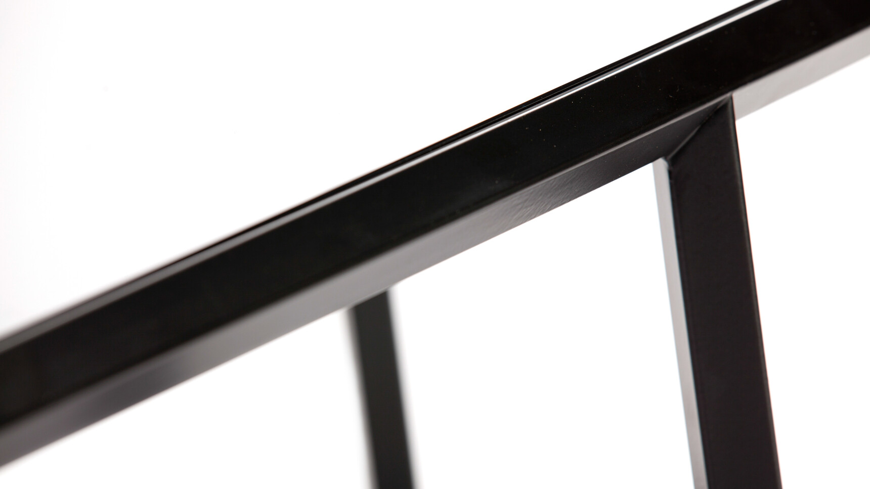 Deadgood Turn Side Table Black Finish Detail Image