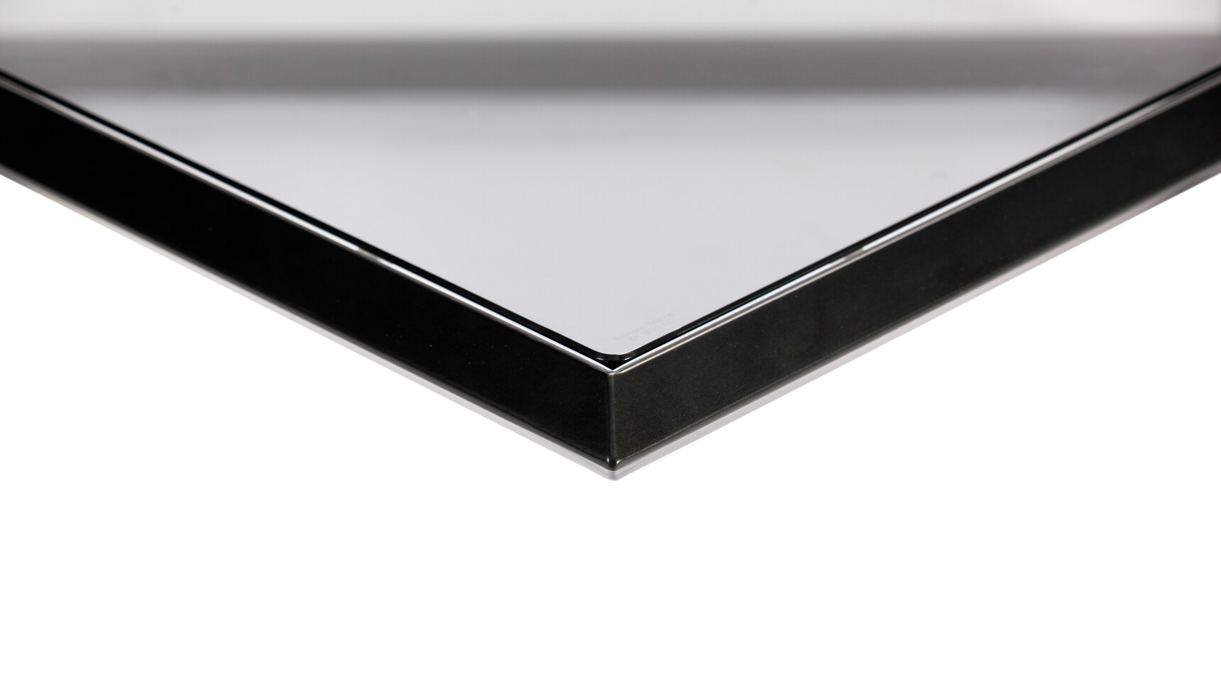 Deadgood Turn Side Table Black Frame Finish Detail Image