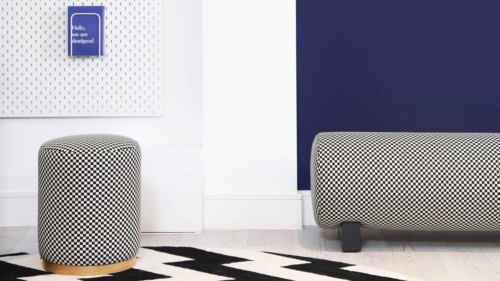 Deadgood Woody Stool And Woody Small Bench Family Image