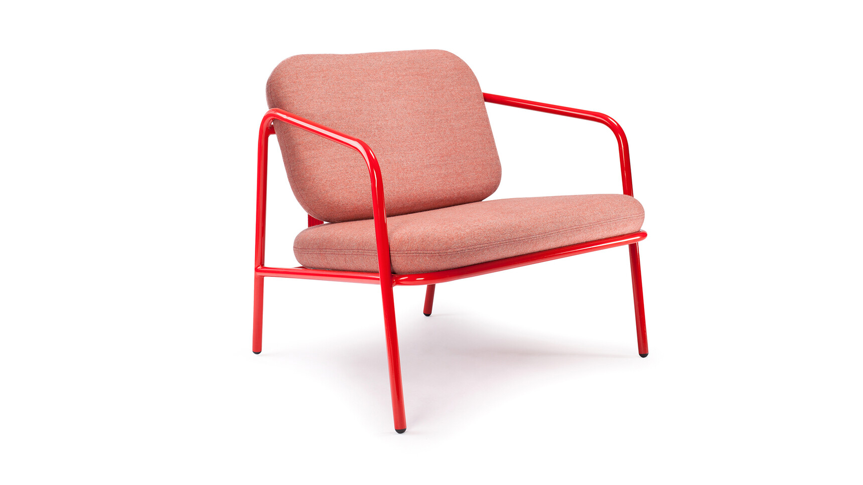 Deadgood Working Lounge Armchair Red RAL Frame Finish Family Image