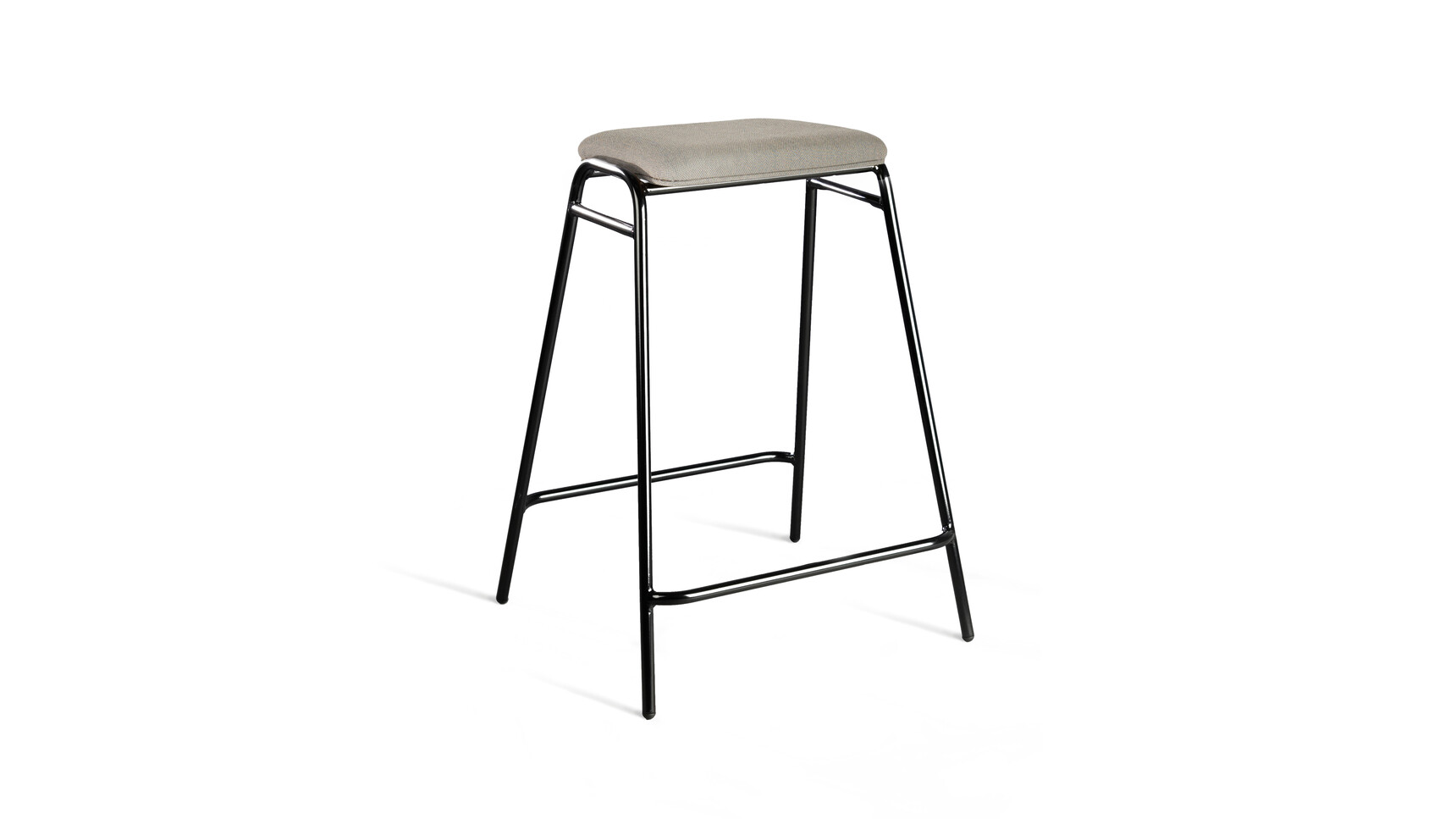 Deadgood Working Stool With Upholstered Seat | Medium Front Quarter Angle Family Image