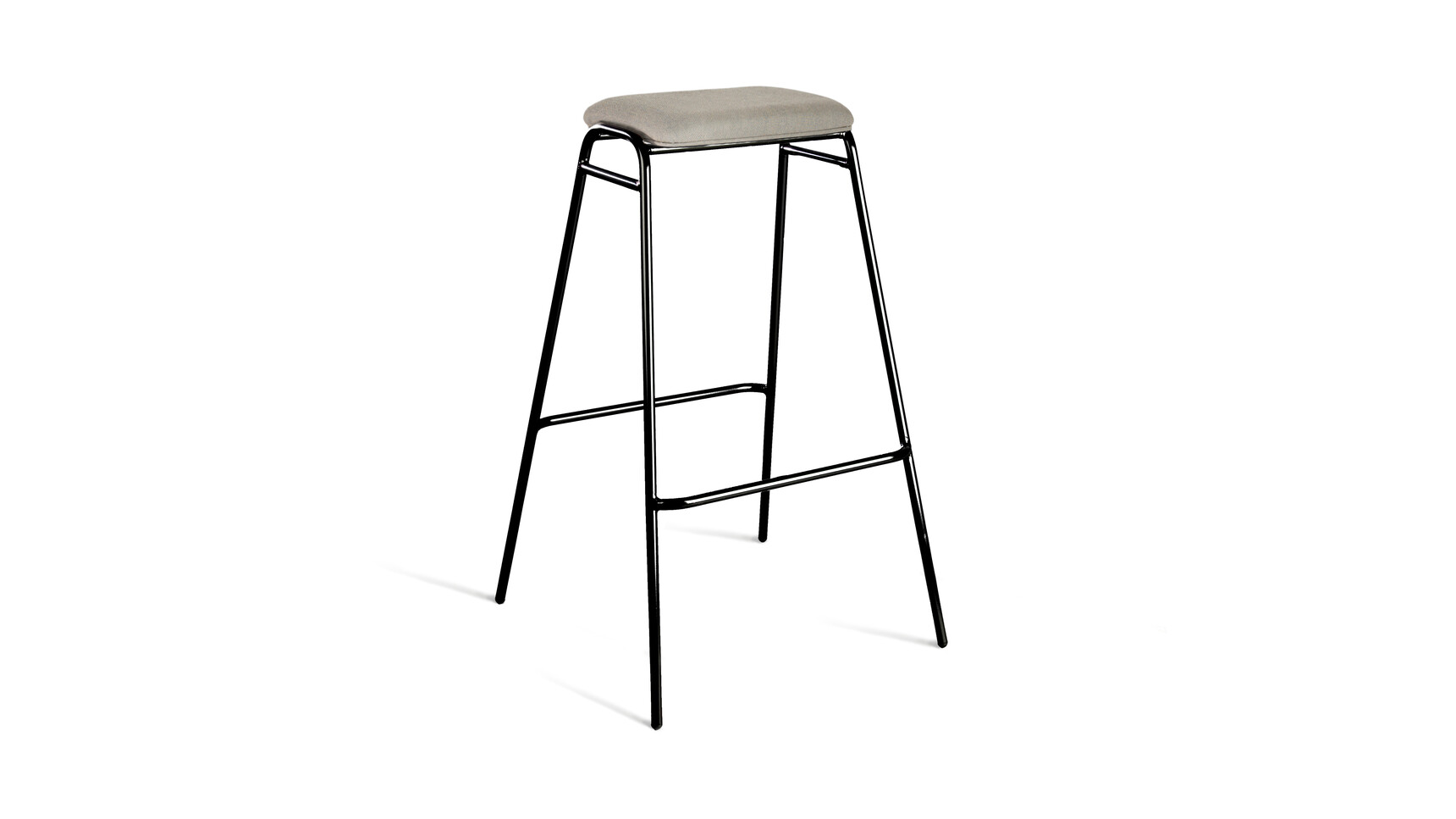 Deadgood Working Stool With Upholstered Seat | High Family Image