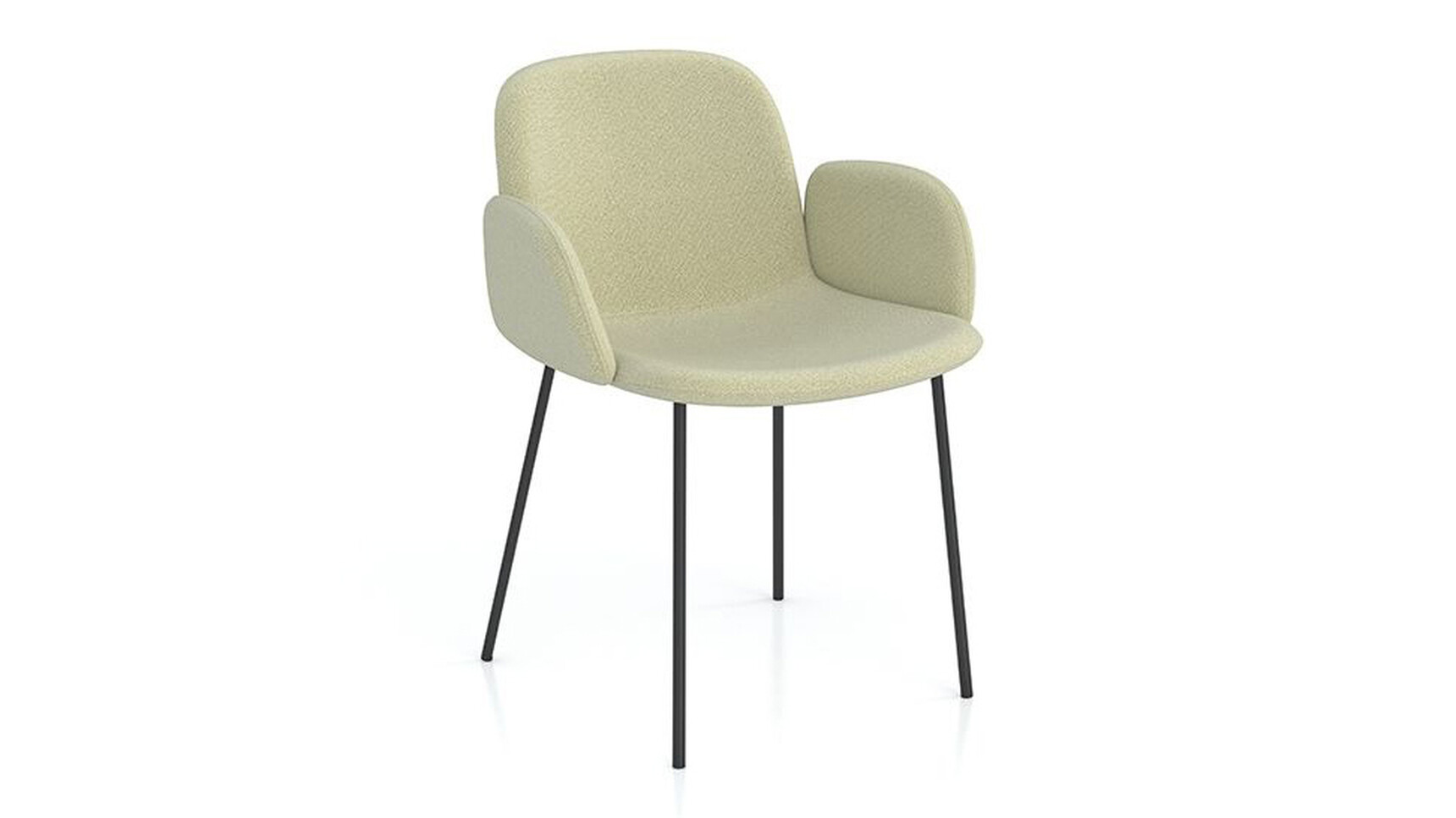 Elite Tully Meeting Chair With Upholstered Arms | Four Leg Base Family Image