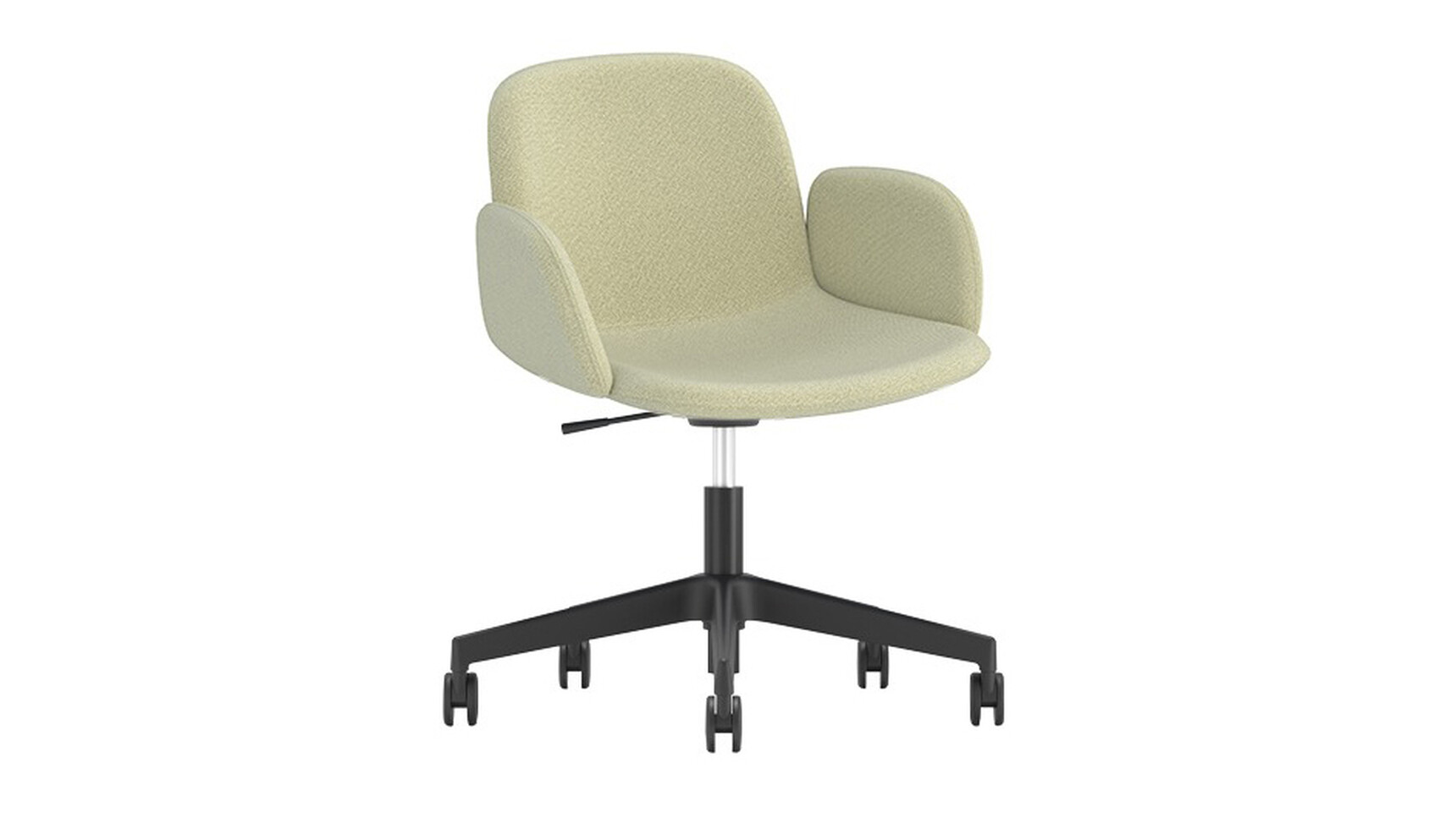 Elite Tully Meeting Chair With Upholstered Arms | Five Star Base Family Image