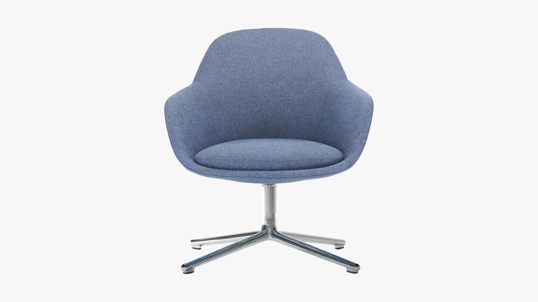 Elite Ovo Lounge Armchair With Four Star Base Family Image