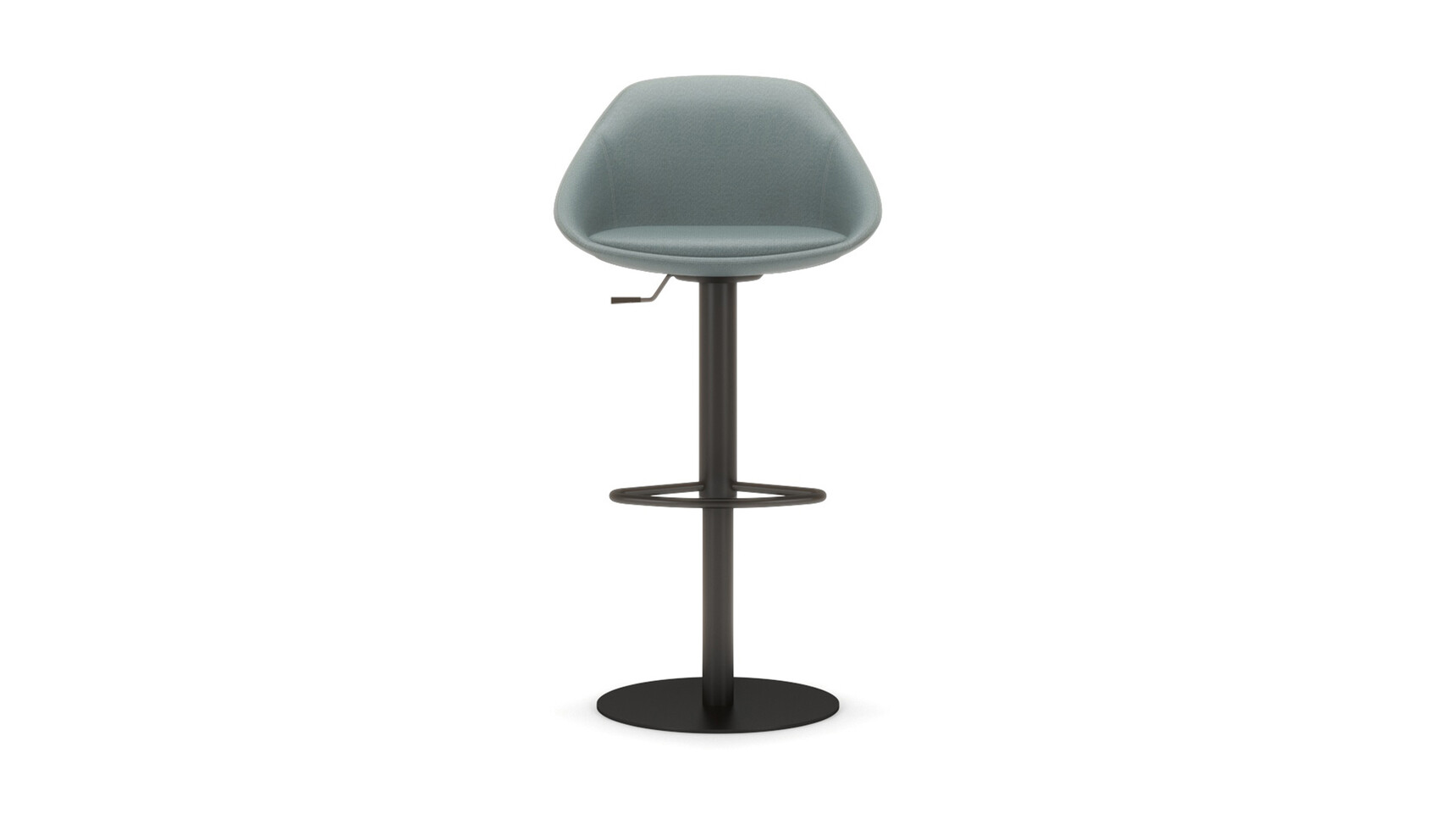 Elite Ovo Swivel Stool OVOSTSW Front Angle