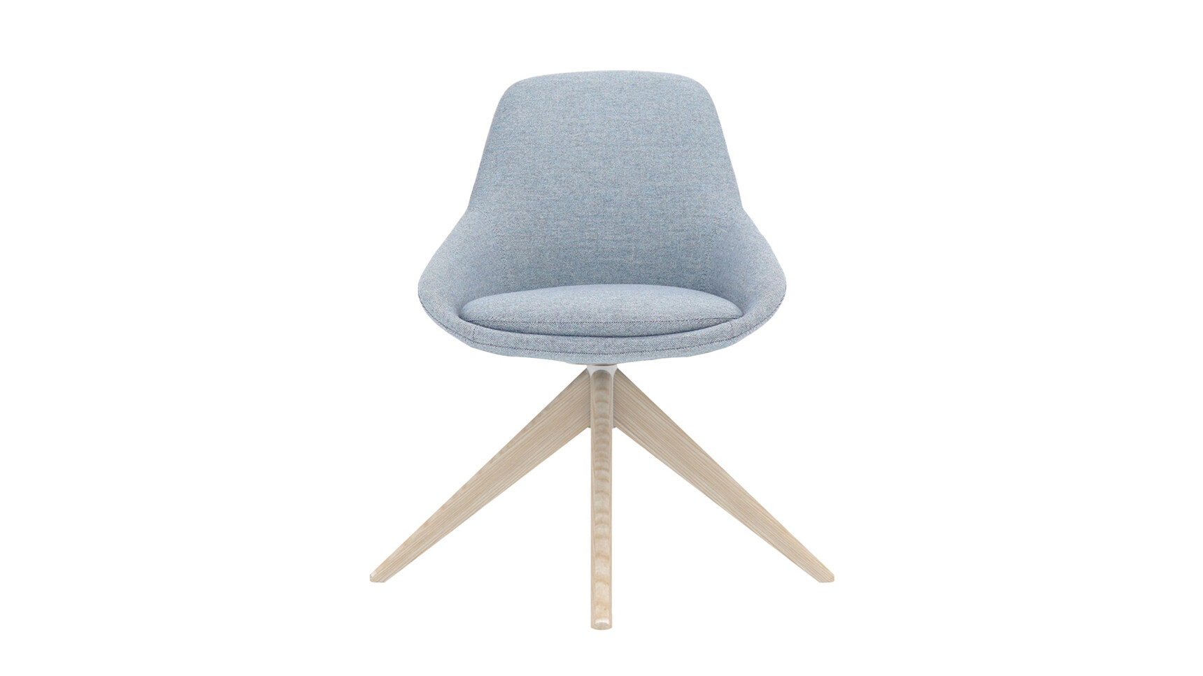 Elite Ovo Meeting Chair With Pyramidal Wood Base OVOSWWL Without Arms Family Image