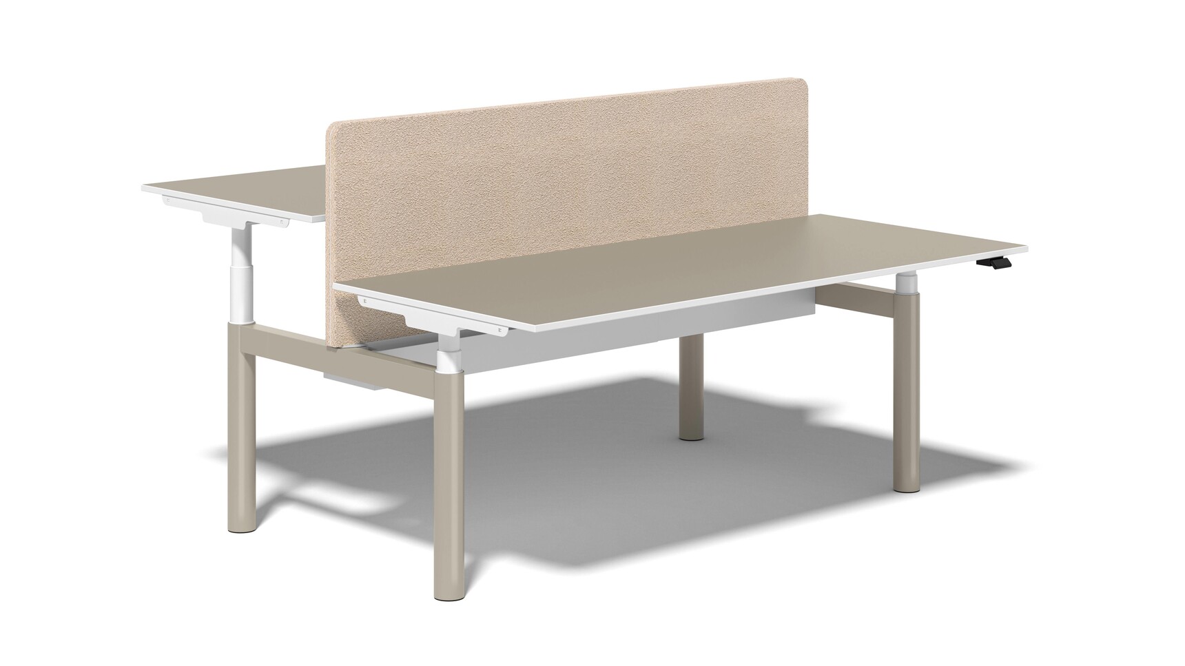 Bralco Nuvola Height Adjustable Bench Desk MO Finish Family Image