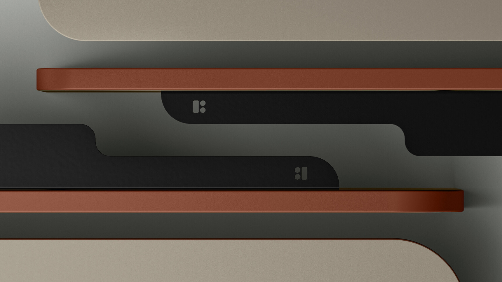 Bralco Nuvola Height Adjustable Bench Desk Overhead Image Of Screens