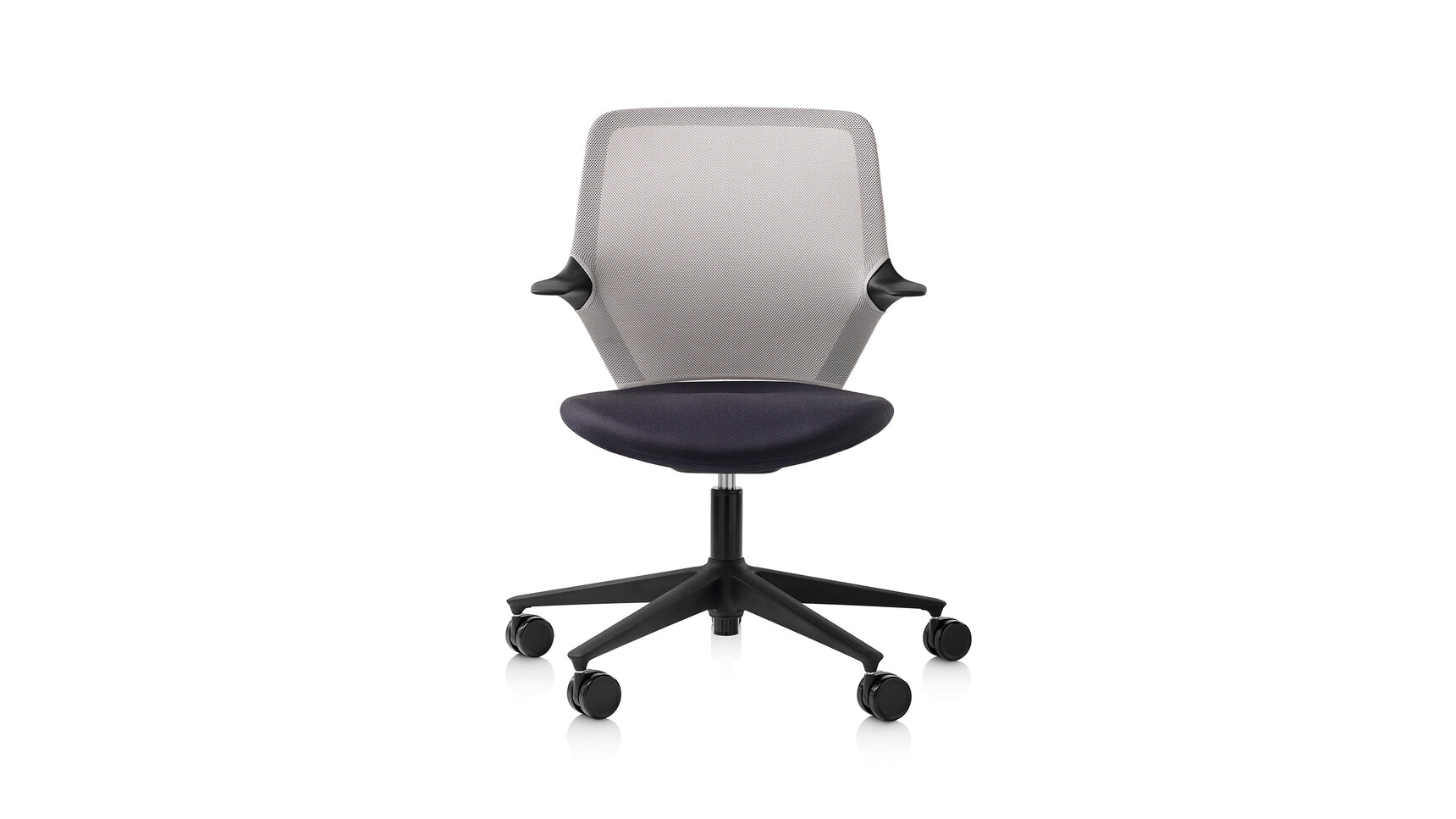Orangebox AllowMe Midback Standard Height Office Chair | Quick Ship Front Angle Family Image