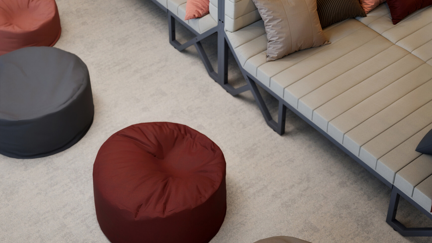 Connection Base Bean Bag Detail Image