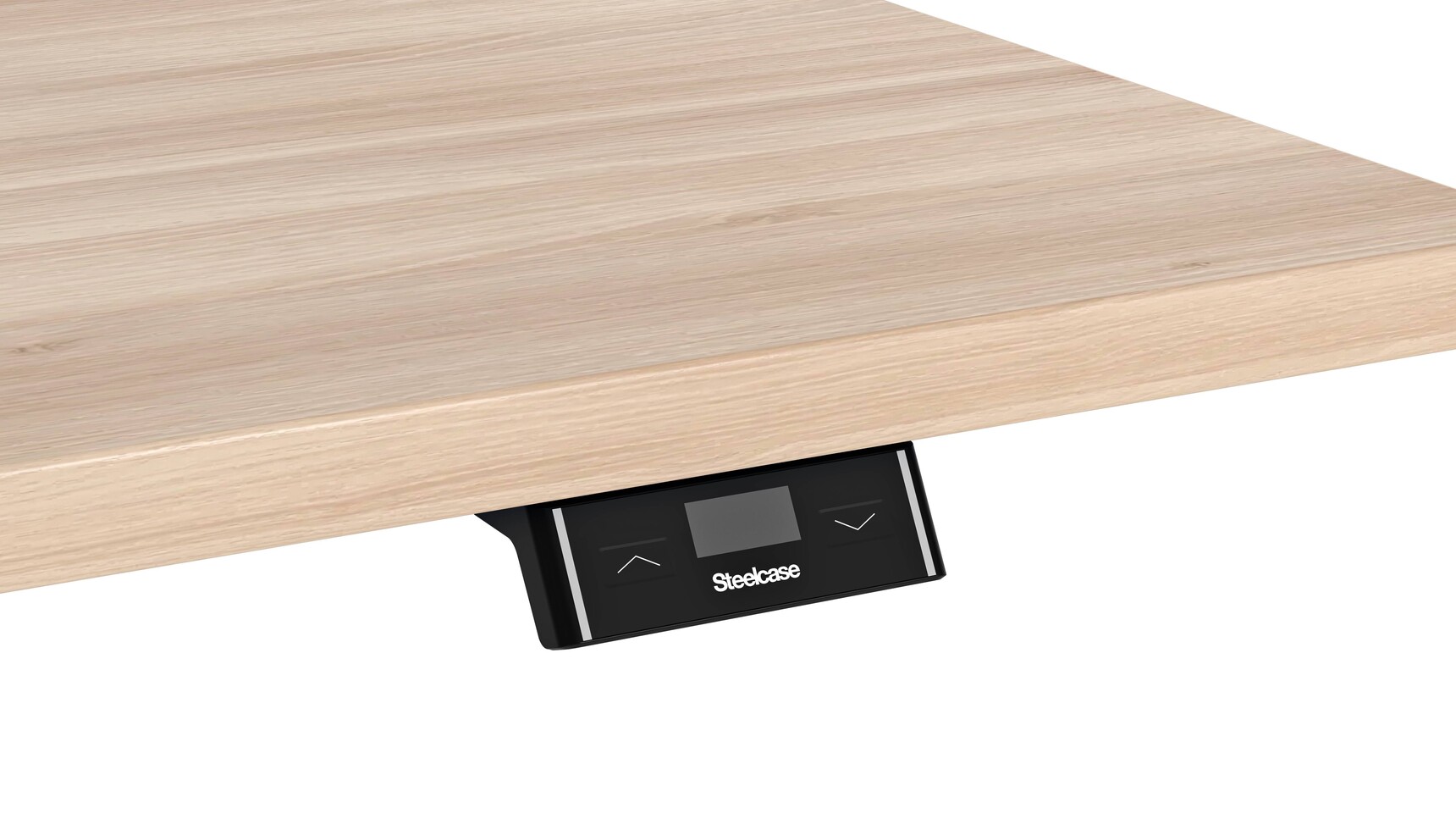 Steelcase Possilio Height Adjustable Desk Up Down Controller With Display Detail Image