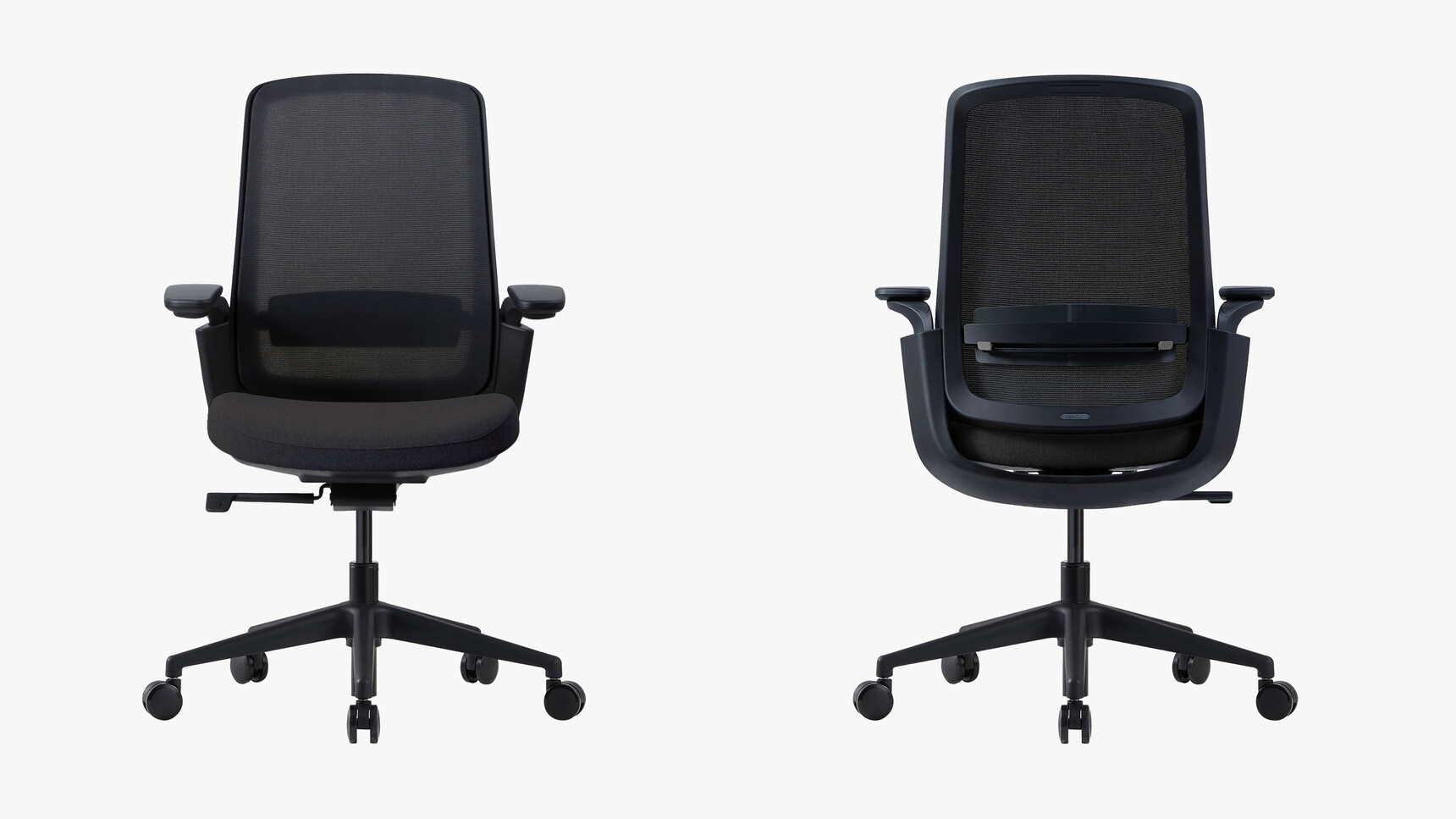 Workstories M1 Office Chairs In Black Finish Family Image