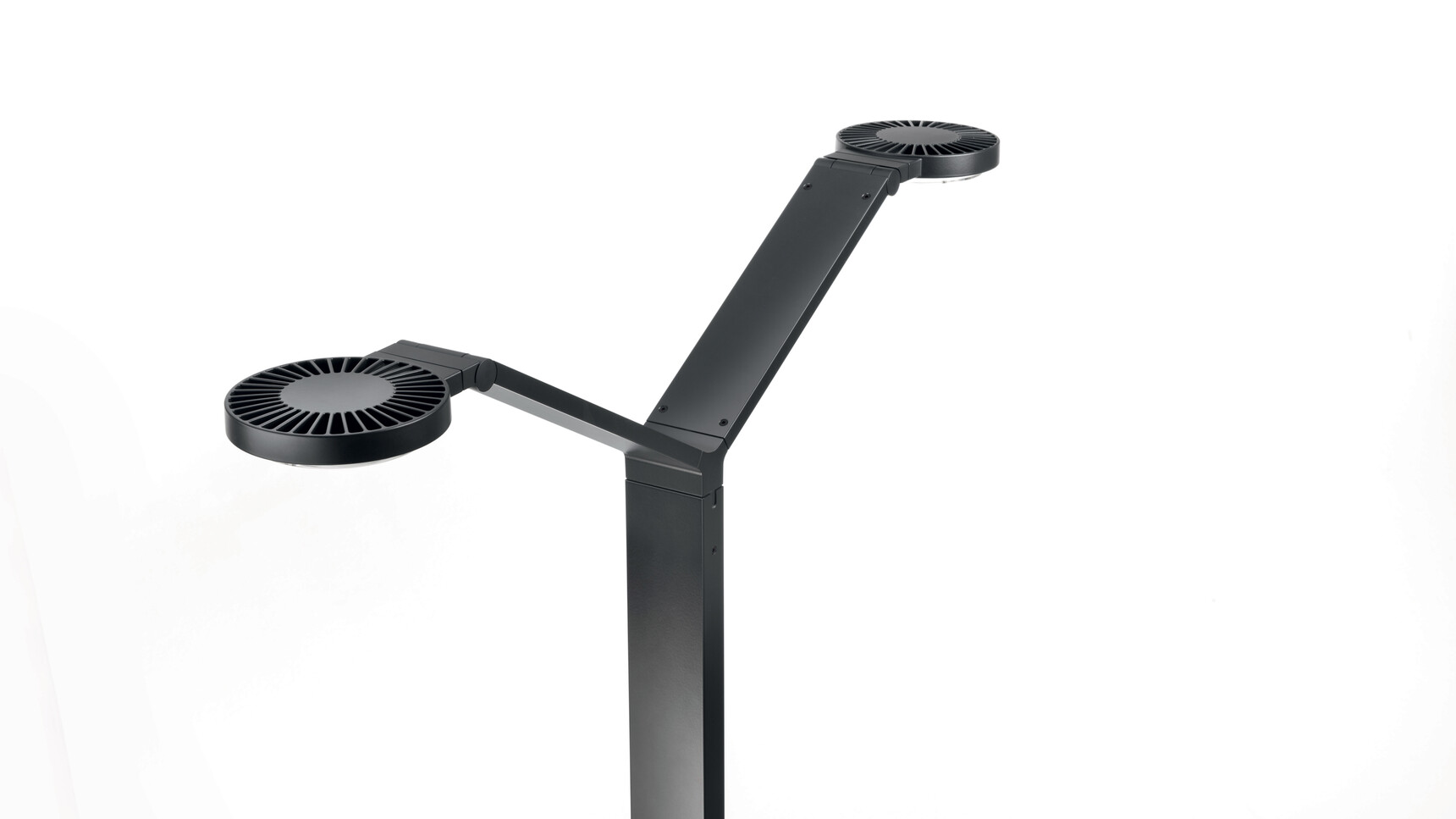 Floor Twin Radial Lamps Heads Hi Res